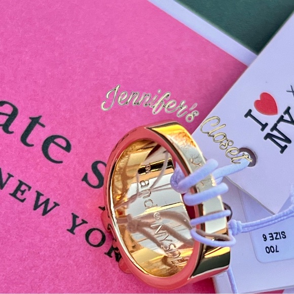 NWT ♠️ Kate Spade I ❤️ NY Ring Sz 6 - Picture 5 of 6